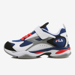 Fila Bobby Assorance 99 - Tytön Ahdonghwa Kengät - Valkoinen/Laivastonsininen | FI-53122